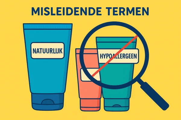 Wat zijn misleidende termen in cosmetica?